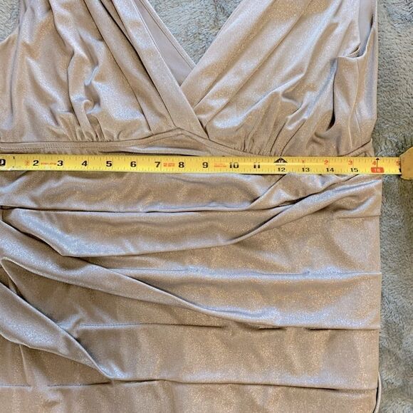 E-CONNECTED silver dress size 14 - Picture 5 of 6